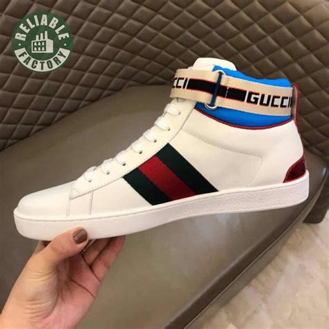 gucci stripe ace high top|gucci ace shoes customer service.